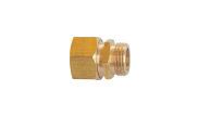 Brass male fitting with brass olive - 704 B