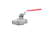 Stainless steel ball valve 709 2-piece body BSP MM