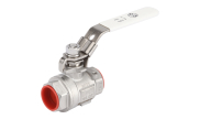 Stainless steel ball valve 714 2-piece body BSP Dry clean