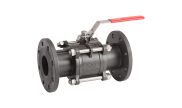 Carbon steel ball valve 730 3-piece body RF PN40