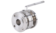Stainless steel ball valve 751 2 piece body RF PN40/16