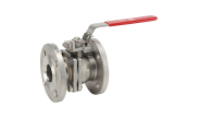 Stainless steel ball valve 763 2-piece body RF PN16