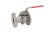 Stainless steel ball valve 763 2 piece body RF PN16 DIN F1