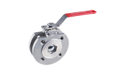 Stainless steel ball valve 771XS wafer RF PN16 ISO pad