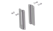 Stainless steel lateral brackets and bolts for knife gate valves