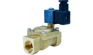 Brass solenoid valve ESM 85 servo-assisted normally closed