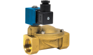 Brass solenoid valve ESM 86 servo-assisted normally closed