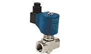 Brass solenoid valve ESV 90 servo-assisted normally closed  - Steam