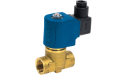 Brass solenoid valve 83-20 servo-assisted NC - For compressed air