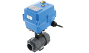PVC-U/EPDM ball valve C200 + TCR02N electric actuator