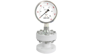PTFE pressure gauge with diaphragm seal MDM118 BSP