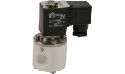 PTFE solenoid valve PE220