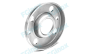 Stainless steel pressed lap joint flanges - PN10 - 2BE/4BE