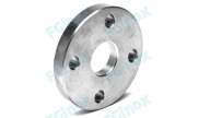 Stainless steel loose plate flange - Type 02/A - FF PN10 - 2BT/4BT