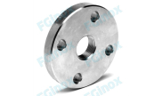 Stainless steel threaded flat flange - FF PN10/16 - 2PT/4PT