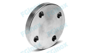 Stainless steel blind flange - Type 05/A - FF PN10/16 - 2TP/4TP