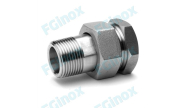 Equal union M/F BSP - 316L - Flat bearing
