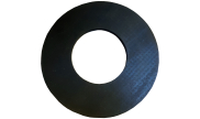 Fiber gasket for flat bearing union fitting