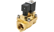 Brass solenoid valves PU 225-H normally closed - High pressure