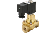 Brass solenoid valves PU 225-X normally closed - High pressure