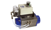 R 99P positioner for 1/4 turn valve IP54 pneumatic DA/SR