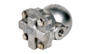 Stainless steel threaded float stream trap SK 61