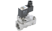 Stainless steel solenoid valve SPU 225 servo-assisted normally closed