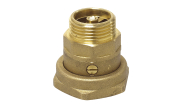 Check valve with free nut 1''1/2-1''M