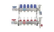 Stainless steel manifold complete set for heating floor