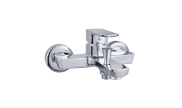 DOUR+ bath/shower mixer - Chrome