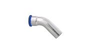 Stainless steel elbow 45° male/female - Press fitting