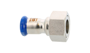 Stainless steel free nut female - Press fitting