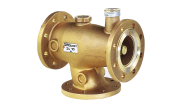 Bronze flanged thermostatic mixing valve