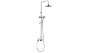 Mechanical shower set