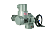 Multi-turn electric actuator for rotating stem linear valves