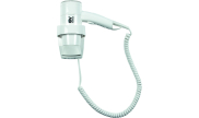 Wall mounted hair-dryer