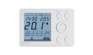 Weekly programmable thermostat