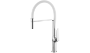 TUBIG high mixer - Chrome/white