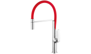 TUBIG high mixer - Chrome/red
