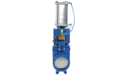 Tubing for actuator knife gate valve