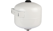 Sanitary expansion tank with built-in wall support