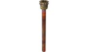 Thermowell - Copper tube and brass fitting