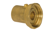 Ball valve with free nut 1''1/2-1''M