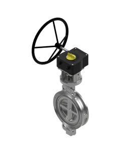 Stainless steel double offset butterfly valve 1119 Wafer