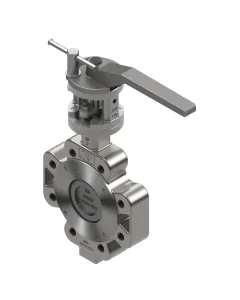 Stainless steel double offset butterfly valve 1119L Lug