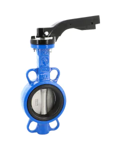 Ductile iron butterfly valve 1121 wafer CF8M disc/NBR seat
