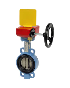 TTV Ductile iron butterfly valve 1148 wafer - Fire network