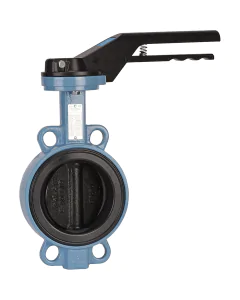 TTV Ductile iron butterfly valve 1150 wafer GGG50 or CF8M disc/EPDM seat