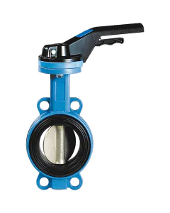 TTV Ductile iron butterfly valve 1151 wafer CF8M disc/NBR seat