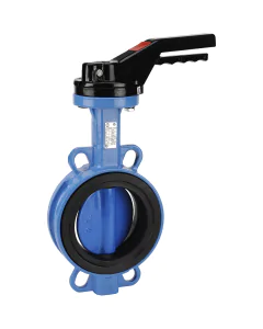 Ductile iron butterfly valve 1170 wafer GGG40 disc/EPDM seat